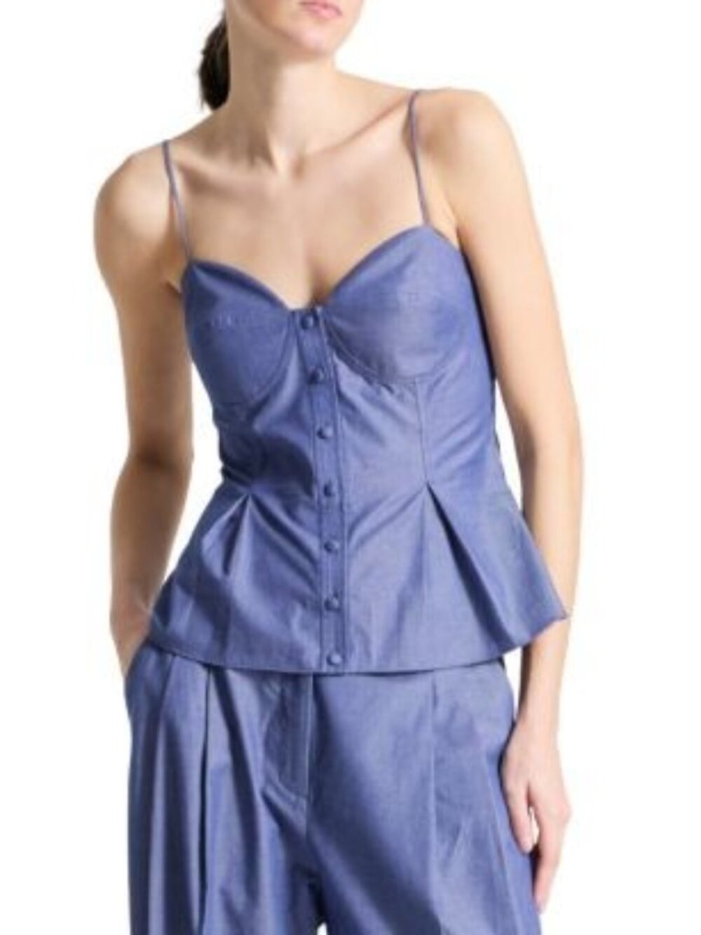 Saint Art Chaya Peplum Top